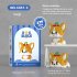 Cartoon Building Blocks Micro particle Cute Dog Series Doll Building Bricks For Kids Gifts Fans Collection 2pcs