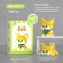 Cartoon Building Blocks Micro particle Cute Dog Series Doll Building Bricks For Kids Gifts Fans Collection 2pcs