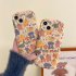 Cartoon Cute Animals Smart Phone Case Shockproof Protective Cover Scratch Resistant Protective Skin Compatible For IPhone 15 14 Pro Max 13 12 KD Liquid Circus A