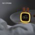 Cartoon Digital Clock  Timer Off Night Light  USB Rechargeable 1200mAh Battery Operated Cute Alarm Clock  12 24 Hour Switch  Date Temperature Display   No Headw