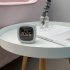 Cartoon Digital Clock  Timer Off Night Light  USB Rechargeable 1200mAh Battery Operated Cute Alarm Clock  12 24 Hour Switch  Date Temperature Display   No Headw