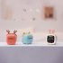 Cartoon Digital Clock  Timer Off Night Light  USB Rechargeable 1200mAh Battery Operated Cute Alarm Clock  12 24 Hour Switch  Date Temperature Display   No Headw