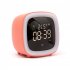 Cartoon Digital Clock  Timer Off Night Light  USB Rechargeable 1200mAh Battery Operated Cute Alarm Clock  12 24 Hour Switch  Date Temperature Display   No Headw