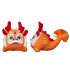 Cartoon Dragon Plush Doll Chinese Dragon Plush Toys Soft Stuffed Anime Animal Plushies For New Years Gifts Home Decor A orange 12cm