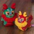 Cartoon Dragon Plush Doll Chinese Dragon Plush Toys Soft Stuffed Anime Animal Plushies For New Years Gifts Home Decor A red 12cm