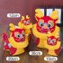 Cartoon Dragon Plush Doll Chinese Dragon Plush Toys Soft Stuffed Anime Animal Plushies For New Years Gifts Home Decor A green 12cm