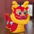 Cartoon Dragon Plush Doll Chinese Dragon Plush Toys Soft Stuffed Anime Animal Plushies For New Years Gifts Home Decor A green 12cm
