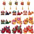 Cartoon Dragon Plush Doll Chinese Dragon Plush Toys Soft Stuffed Anime Animal Plushies For New Years Gifts Home Decor A green 12cm