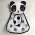 Cartoon Duck Frog Shape Storage  Bag With Suction Cup Bathroom Storage Hanging Bag Small panda