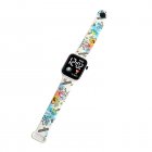 Cartoon Earth Electronic Wrist Watch Color Printing Led Square Dial Watch For Student 4