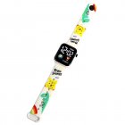 Cartoon Earth Electronic Wrist Watch Color Printing Led Square Dial Watch For Student 10