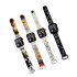 Cartoon Earth Electronic Wrist Watch Color Printing Led Square Dial Watch For Student 12
