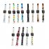 Cartoon Earth Electronic Wrist Watch Color Printing Led Square Dial Watch For Student 12