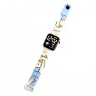 Cartoon Earth Electronic Wrist Watch Color Printing Led Square Dial Watch For Student 12