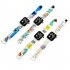 Cartoon Earth Electronic Wrist Watch Color Printing Led Square Dial Watch For Student 12