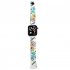 Cartoon Earth Electronic Wrist Watch Color Printing Led Square Dial Watch For Student 12