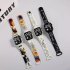 Cartoon Earth Electronic Wrist Watch Color Printing Led Square Dial Watch For Student 12