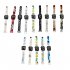 Cartoon Earth Electronic Wrist Watch Color Printing Led Square Dial Watch For Student 12