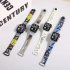 Cartoon Earth Electronic Wrist Watch Color Printing Led Square Dial Watch For Student 12