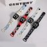 Cartoon Earth Electronic Wrist Watch Color Printing Led Square Dial Watch For Student 12