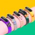 Cartoon Electronic Watch For Men Women Cartoon Doll Touch Screen Wrist Watch For Student A Sapphire Blue