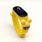 Cartoon  Electronic  Watch Life Waterproof Student Touch Screen Digital Led Watch (mi 4 Movement) Yellow Mouse