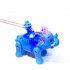 Cartoon Elephant Music Light Toy Electronic Robot Walking Action Toy for Pet Kids Baby random color