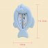 Cartoon Fish Shape Wet Dry Water Thermometer for Baby Bathing