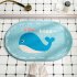 Cartoon Floor Mats Absorbent Quick Dry Foot Mat Rug for Bathroom Bedroom 40 60cm Whale