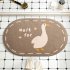 Cartoon Floor Mats Absorbent Quick Dry Foot Mat Rug for Bathroom Bedroom 40 60cm Bird