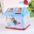 Cartoon Iron House Cute Piggy Bank Money Saving Box Tinplate Creative Coin Pot Gifts for Children 11 9   9 4   10 4cm