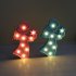 Cartoon LED 3D Night Light  Angel Shape Warm White Table Lamp  Indoor Decorative Nightlight for Kids Room Christmas Party Decor Candy pink