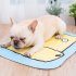 Cartoon Pattern Pet Pig   Bite Resistant Cooling Sleeping Mat