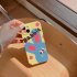 Cartoon Polka Dot Rabbit Phone Case Precise Hole Position Shockproof Protective Cover Compatible For iPhone 15 14 Pro Max 13 12 liquid sticker polkadot rabbit 1