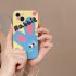 Cartoon Polka Dot Rabbit Phone Case Precise Hole Position Shockproof Protective Cover Compatible For iPhone 15 14 Pro Max 13 12 liquid sticker polkadot rabbit 1