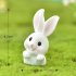 Cartoon Rabbit Easter Animal Model Micro Landscape Home Decor Garden Decoration Accessories  2