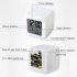 Cartoon Smart Luminous Alarm Clock With Calendar Thermometer Large Led Screen Displays For Bedroom Dining Room Study Room Office Number 7