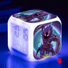 Cartoon Smart Luminous Alarm Clock With Calendar Thermometer Large Led Screen Displays For Bedroom Dining Room Study Room Office number 6
