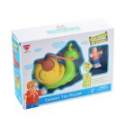 US Cartoon pull back car with little princess, parent product green