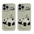 Case Cute Animal Pattern Soft Shockproof Cell Phone Cover For Iphone 15 Series green panda butt 15promax