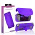 Case Set With Bracket Ultra thin Protective Case Removable Cover Compatible For Steam Deck Host Game Accessories white