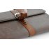 Case for iPad mini made out of leather  protecting your iPad in style and offering a built in stand