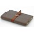 Case for iPad mini made out of leather  protecting your iPad in style and offering a built in stand