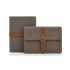 Case for iPad mini made out of leather  protecting your iPad in style and offering a built in stand
