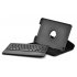 Case for iPad mini with detachable Bluetooth keyboard and 360 degree rotating cover for ultimate iPad protection