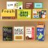Cash Register Playset For Kids Simulation Money Scanner Play Foods Refrigerator Pretend Play Toys Gifts For Boys Girls green