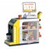 Cash Register Playset For Kids Simulation Money Scanner Play Foods Refrigerator Pretend Play Toys Gifts For Boys Girls green