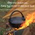 Cast Iron Dutch Oven with Wooden Cover Flat Bottom Design Single Non coated Non stick Pan Cast Iron Dutch Oven 29CM