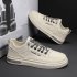 Casual Men Sneakers Ergonomic Design Anti Slip Lightweight Breathable Minimalist Sports Platform Shoes Outdoor Training Shoes beige 40