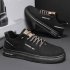 Casual Men Sneakers Ergonomic Design Anti Slip Lightweight Breathable Minimalist Sports Platform Shoes Outdoor Training Shoes full black 41